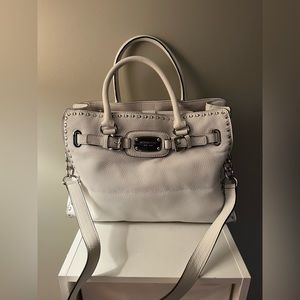 White Michael Kors Satchel